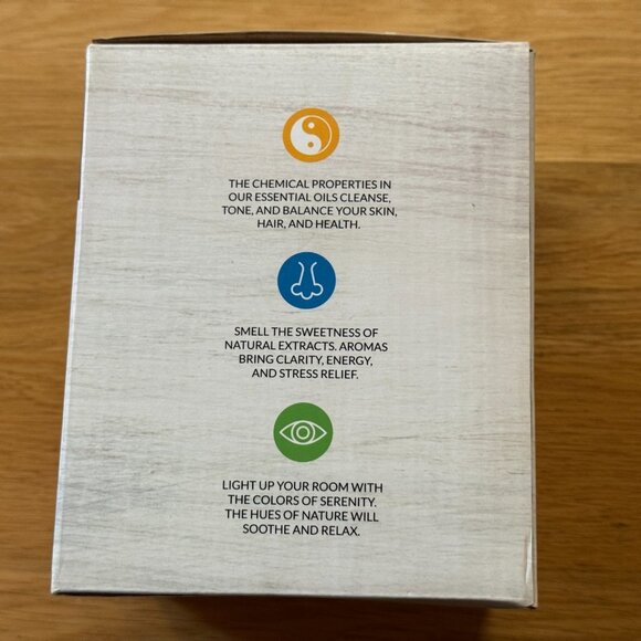 artnaturals Aroma Oil Diffuser Ultrasonic Humidifier 150 ML Tank, Wood Grain - Picture 11 of 14